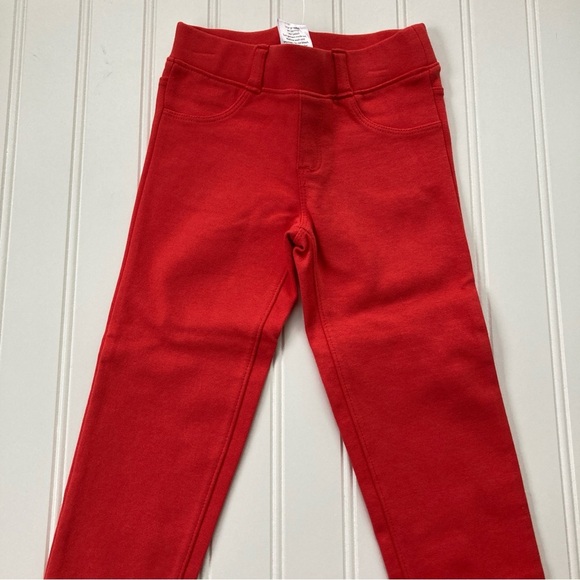 NWT Gymboree ponte pants girls 2T red-orange Mod About Orange NEW - Picture 2 of 5